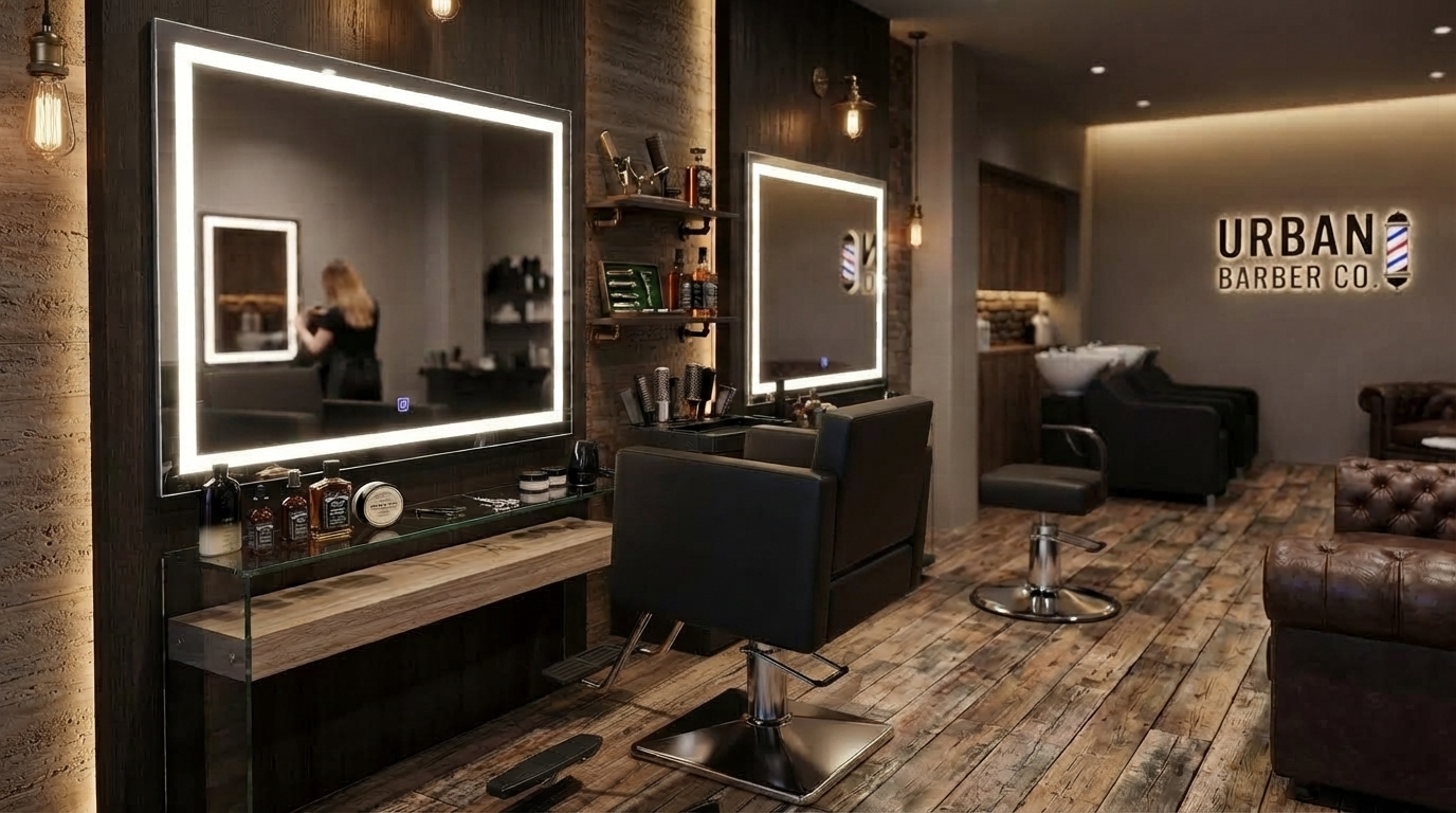 Equipamiento para peluquerías y barberías