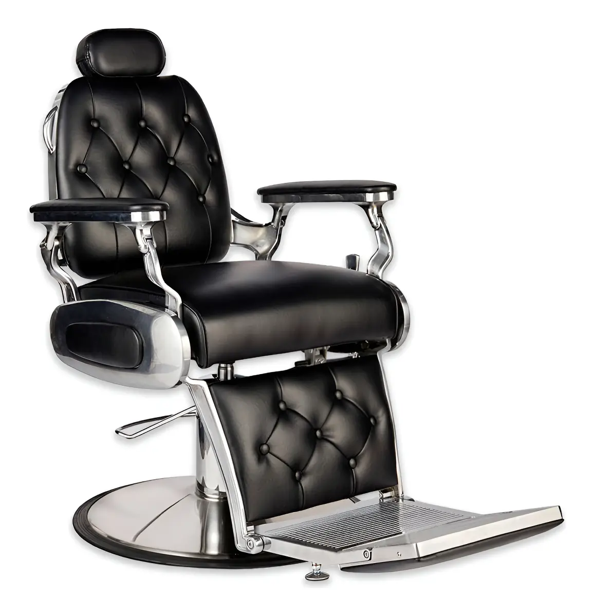 Sillón Barbero Portland Negro
